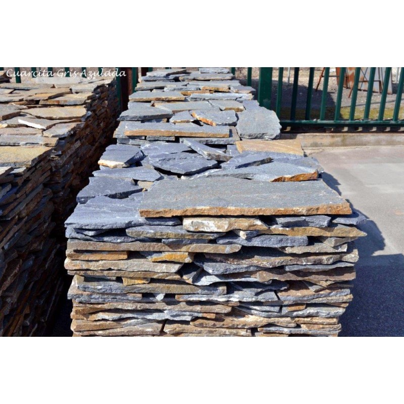 PIEDRA AZUL - GRIS AZULADO PALET (Palet 28m2. aprox) 