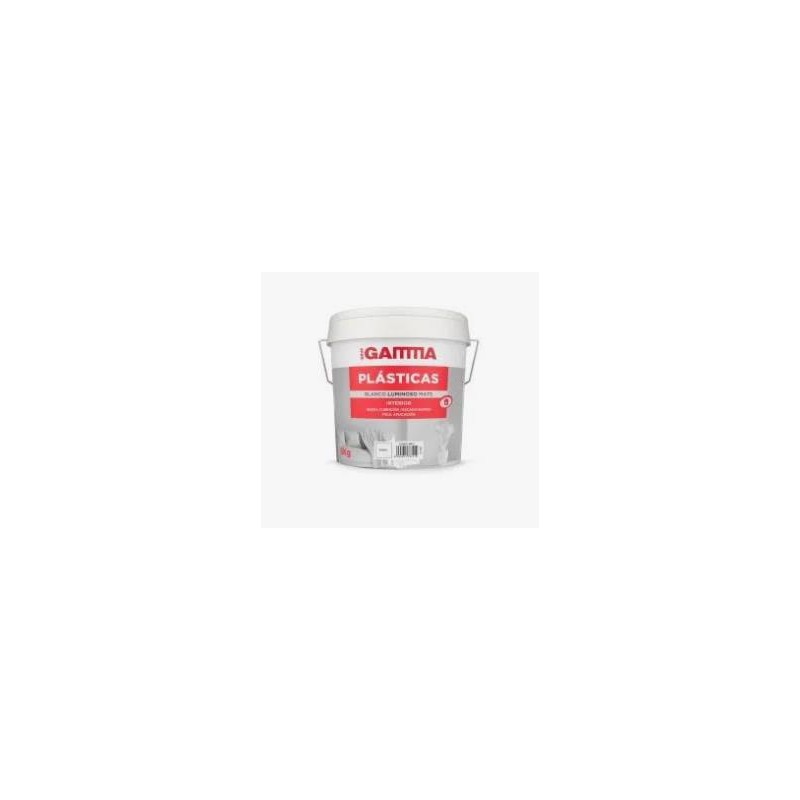 PINTURA INTERIOR BLANCO LUMINOSO MATE 15L GAMMA 