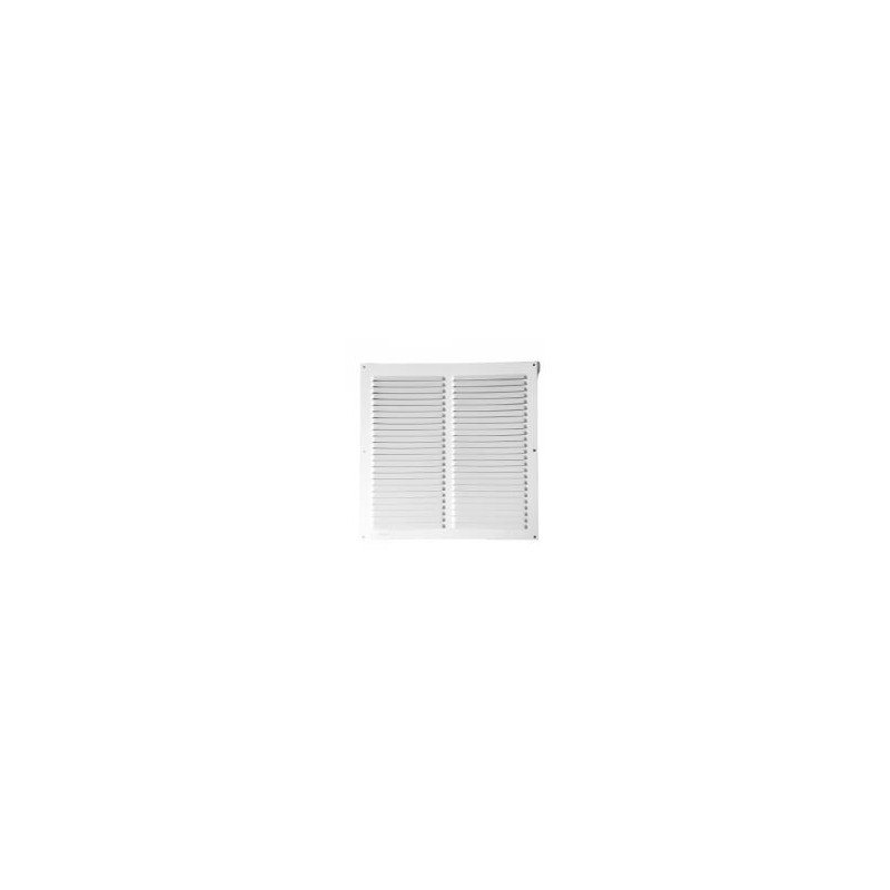 REJILLA METALICA 30x30cm ALUMINIO BLANCO C/MOSQUITERA FEPGA010 