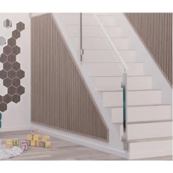 PANEL LISTONES NOGAL 270x60cm (sin cod) UD WOODLY 
