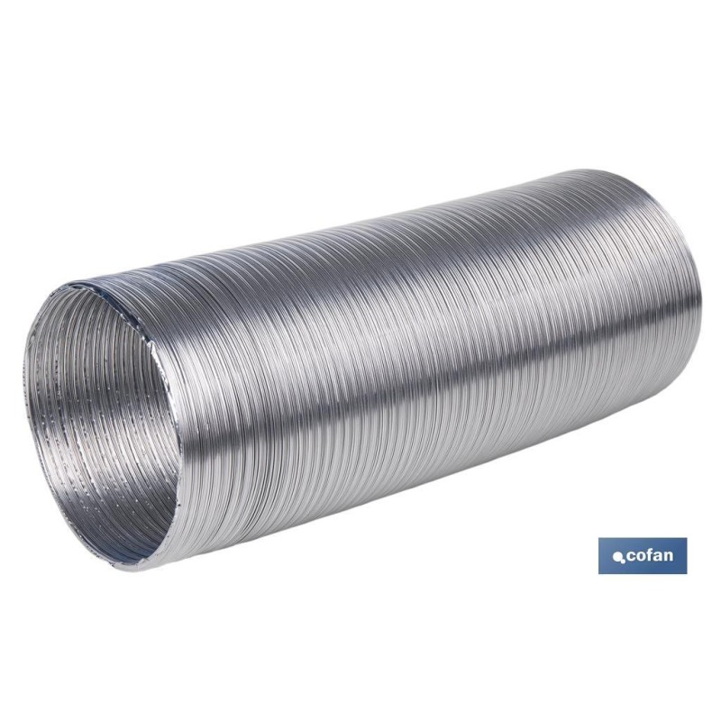 TUBO 80 ALUMIFLEX 3m SEMIRRIGIDO 65007602 COF 