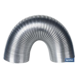 TUBO 80 ALUMIFLEX 3m SEMIRRIGIDO 65007602 COF 
