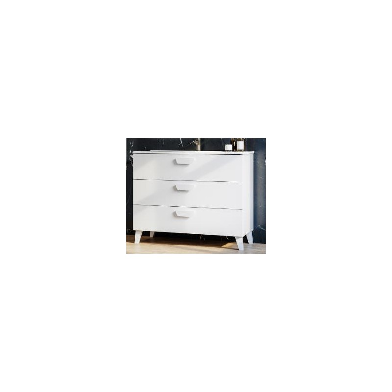 MUEBLE UROS 80cm 3C BLANCO MATE 206747 EXB 