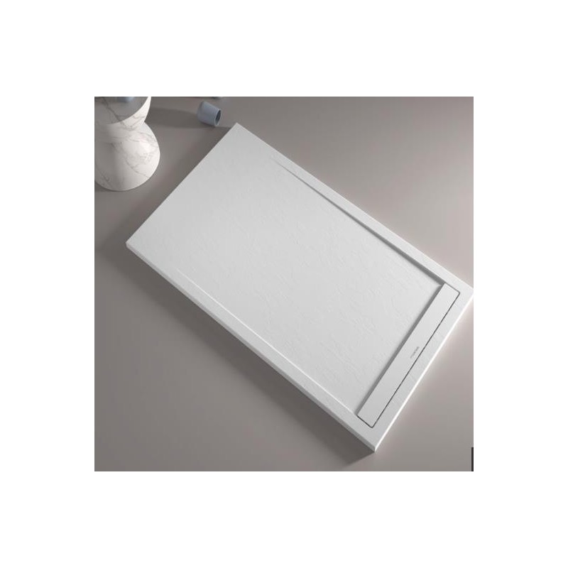 PLATO STONE SMART 100x80 GRIS MEDIO 7037 TEXTURA LISA DUPLACH 