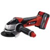 RADIAL A BATERIA TE-AG 18/115 Li (incluye discos de corte y lijado, cargador y bateria 4,0Ah) 4431134 EINH   