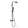 COLUMNA TERMOSTATICA SKARA NEGRO MATE 03772A25N CIS 
