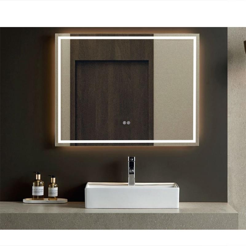 ESPEJO 80x80cm BAKU 38w 5700k ANTIVAHO 388784 AQU 