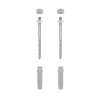 TORNILLOS FIJACION INODORO TIPO VICTORIA JUEGO A822503100 ROCA 