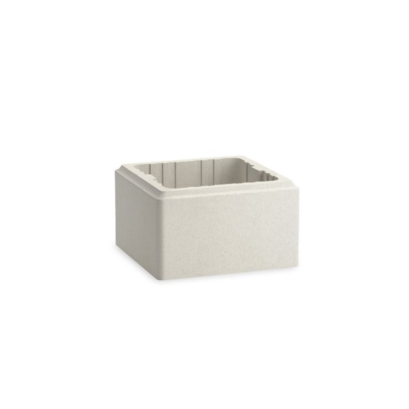 PILAR AGORA 40x40x17cm BLANCO PIA40B SAS 