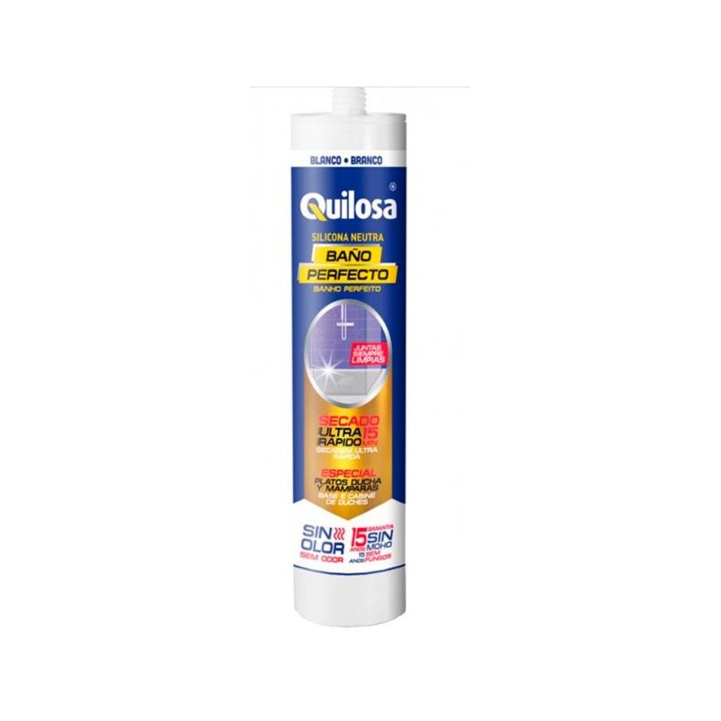 SILICONA TRANSPARENTE BAÑO PERFECTO 280ml QUILO 10042893 