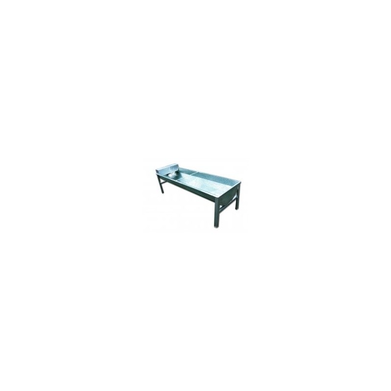 BEBEDERO 4m x 62cm GALVA PARA BOYA (VACAS) SIN BOYA 