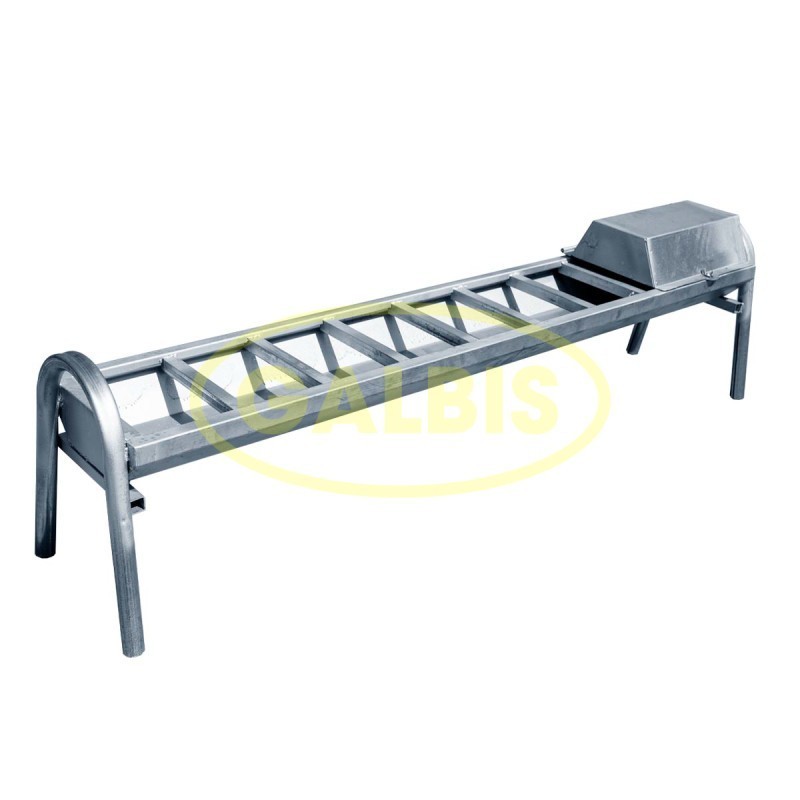 BEBEDERO 2m x 46cm GALVA SIN BOYA ( ovejas ) GB 