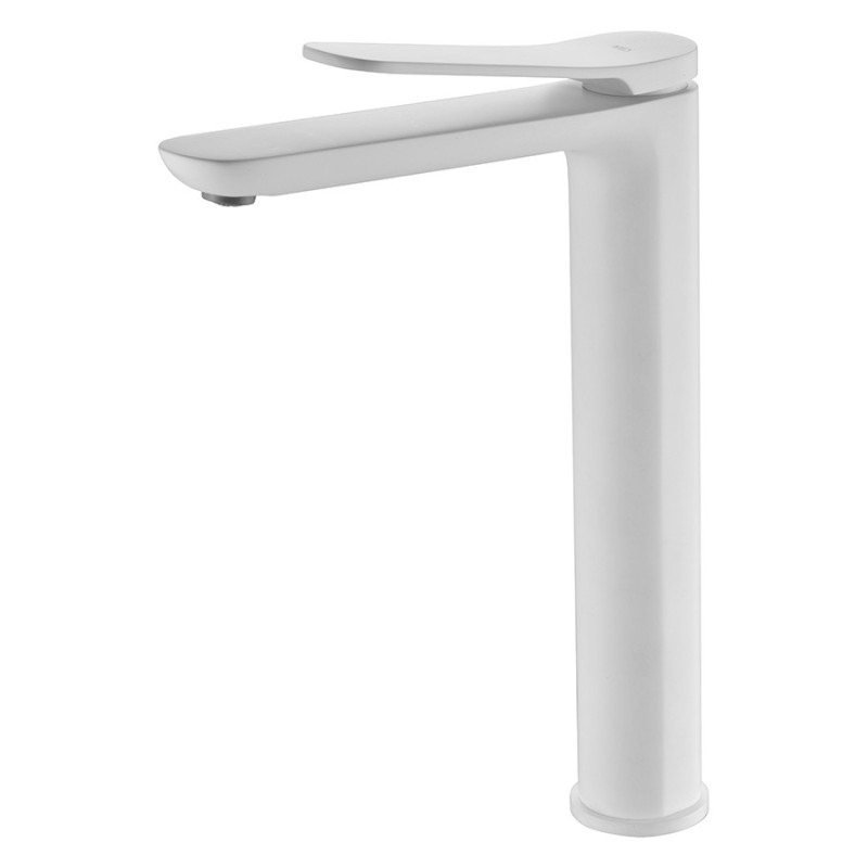 GRIFO DE LAVABO ALTO DINAMARCA BLANCO MATE BDR031-3BL IMEX 
