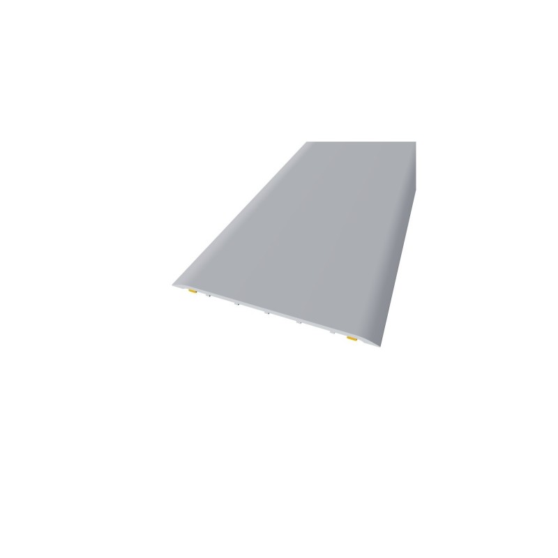 PERFIL ANCHO 100cm 3mm 2,70m ALUMINIO PLATA REF.397 BAGLINOX 