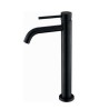 GRIFO LAVABO ALTO PLENUM NEGRO MATE 23134AN CIS 