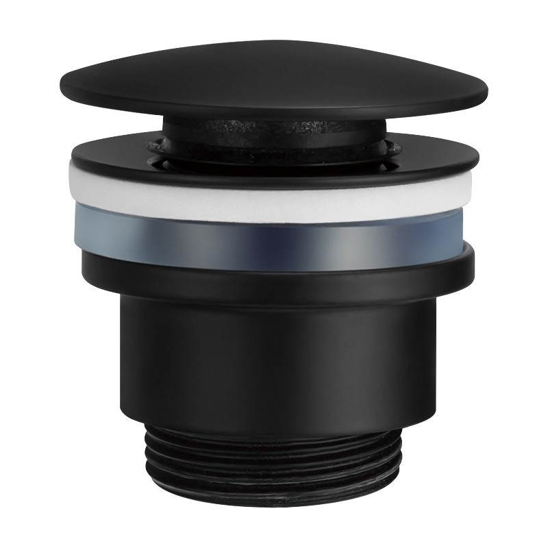 VALVULA CLIC CLAC NEGRO MATE 06430N 