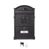 BUZON NEGRO ALUMINIO VILLA ITALIA 