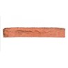 PLAQUETA ENARENADO ROJA 23x1,5x3,7cm (50 pzs./caja) RLM 