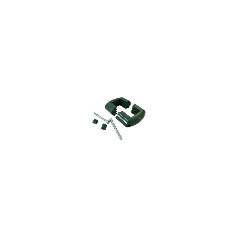 ABRAZADERA POLIAMIDA HERCULES VERDE Pack 2ud 17059618 MOREDA  