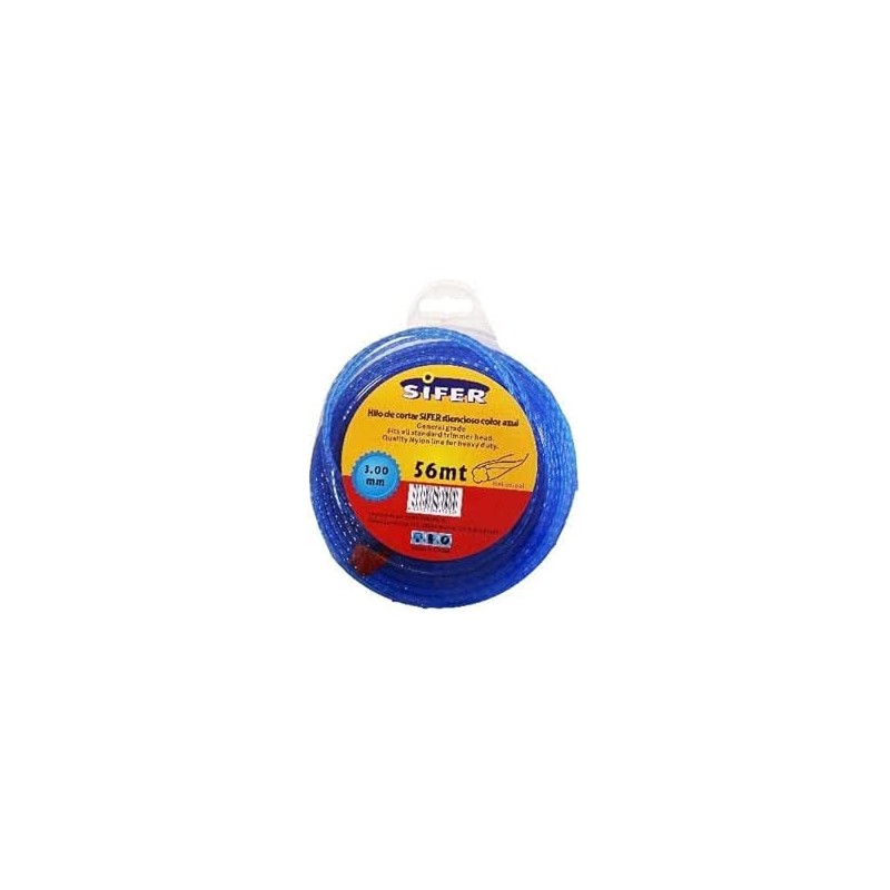 HILO DESBROZADORA 3mm x 46m AZUL SIFER 