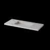 LAVABO PORCELANICO LANIC 101x46 BLANCO STORM EL.101.C.W NOF 