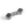 PINZA ABRAZADERA VALLA OBRA 17074133 (2 piezas, tornillo y tuerca) 