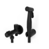 GRIFO INODORO (agua fria y salida para wc a 3/8) ERGOS NEGRO MATE 23292N CIS 