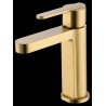 GRIFO LAVABO ROMA ORO CEPILLADO  BDR001-1OC IMEX 