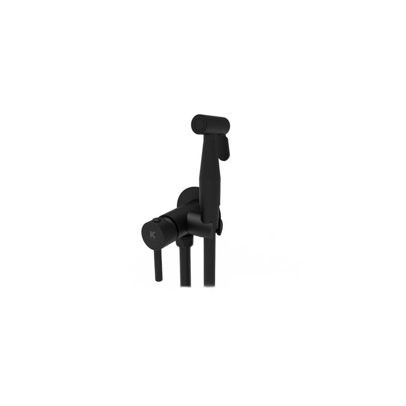 GRIFO INODORO 2 AGUAS ERGOS NEGRO MATE 23293N CIS 