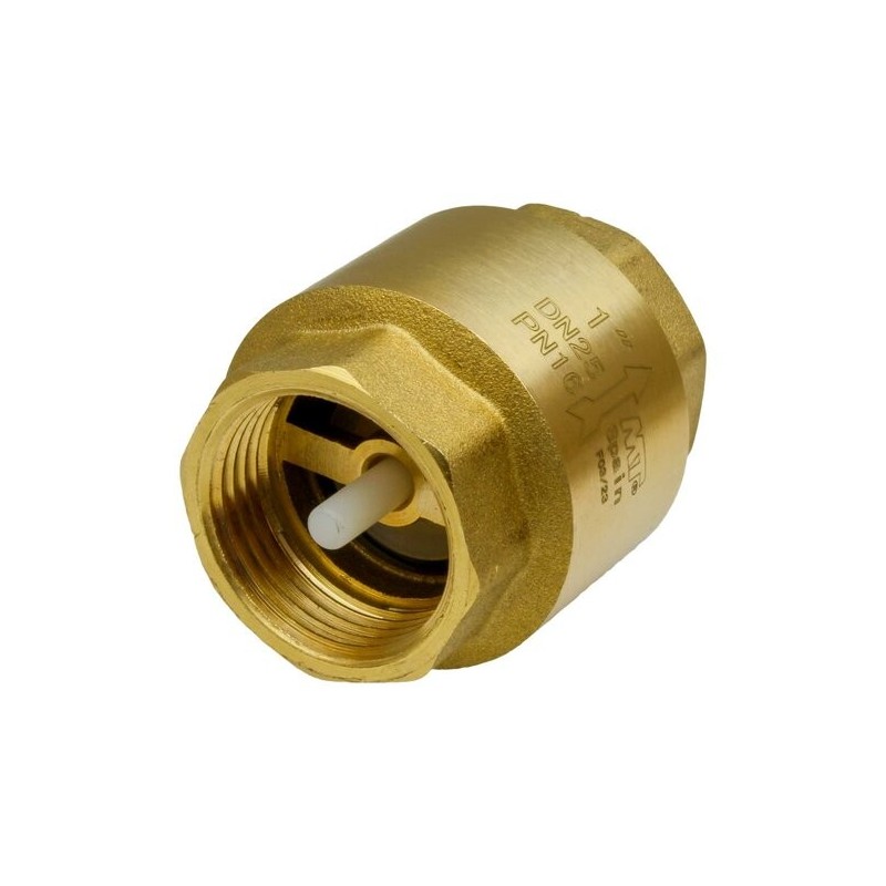 VALVULA RETENCION 1 1/4" HH LATON 4115032 