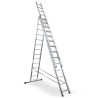 ESCALERA TRANSFORMABLE DE ALUMINIO 3x14 PELDAÑOS REF. 3314 ALTI 