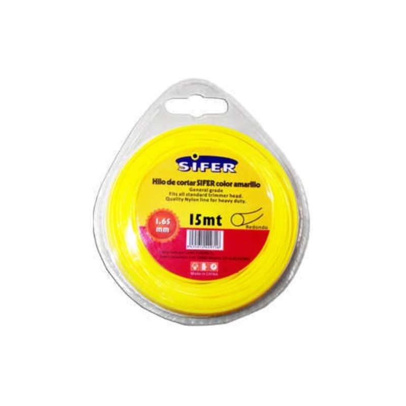 HILO DESBROZADORA 3mm REDONDO 15m UD SIFER 