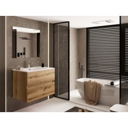MUEBLE SEVILLA 60X46cm SUSPENDIDO ROBLE OSTIPPO 2 CAJONES 