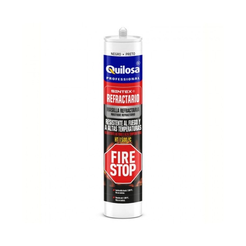 MASILLA REFRACTARIA SINTEX NEGRO CR 300ml 10043034 QUILO 