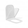 ASIENTO Y TAPA INODORO LOOK CLIPOFF C/SLOWCLOSE DUROPLAST BISAGRAS ACERI INOX 23431 