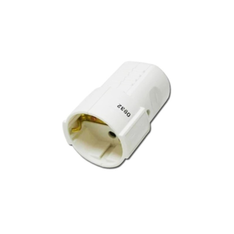 ENCHUFE HEMBRA BLANCO BASE AEREA BIPOLAR BLANCA 57364-50420 