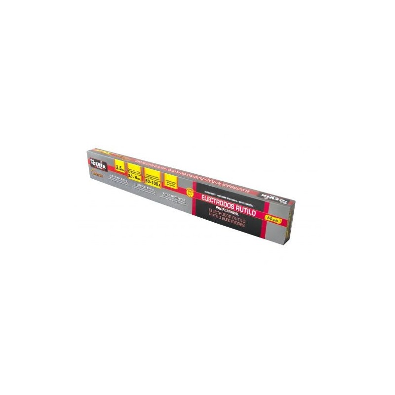 ELECTRODO 2,5mm RUTILO CAJA 50ud TECA502.5RU CEVIK 