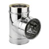 TE 150 90º  INOX AISI316 BITN15 CONVE 