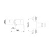 GRIFO DUCHA GO 98623 STAND 