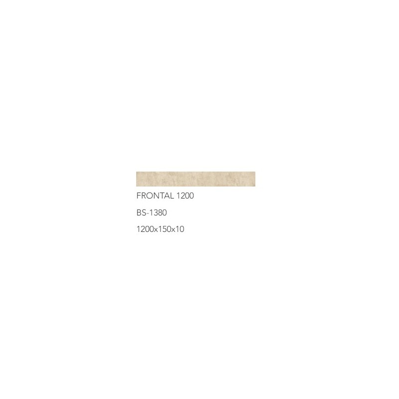 FRONTAL BEIGE STONE 1200x15mm UD GRESMAN 