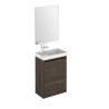 CONJUNTO ENJOY 45 FRESNO SAMARA MUEBLE+LAVABO+ESPEJO C0072008 