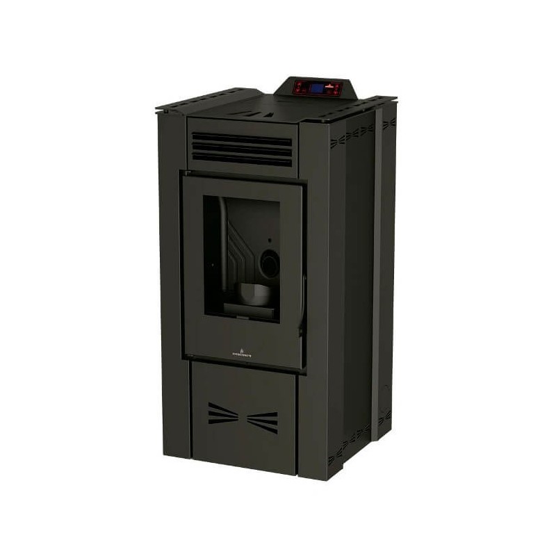 ESTUFA PELLET EVA NC 15kw NEGRO  