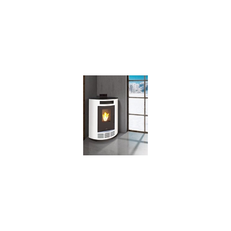 ESTUFA PELLET NINA MARFIL 8kw RINCON BRONPI 