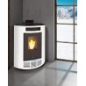 ESTUFA PELLET NINA MARFIL 8kw RINCON BRONPI 