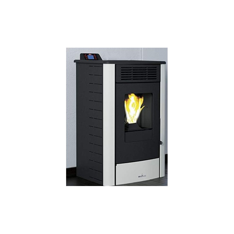 ESTUFA PELLET RITA MARFIL 9kw BRONPI 