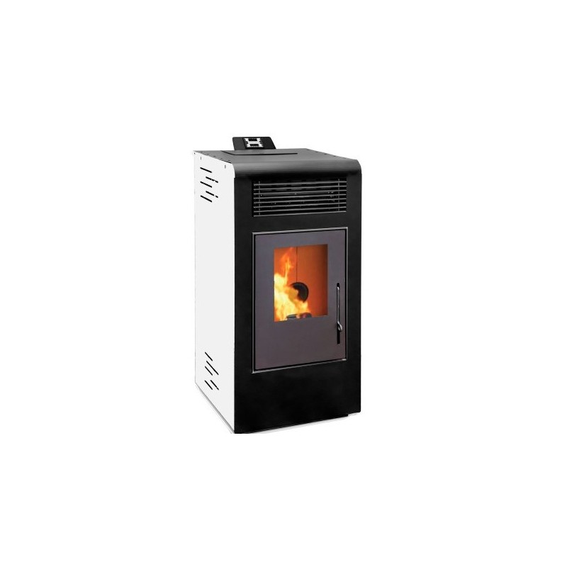 ESTUFA PELLET ALFA 12 BLANCA EIDER 