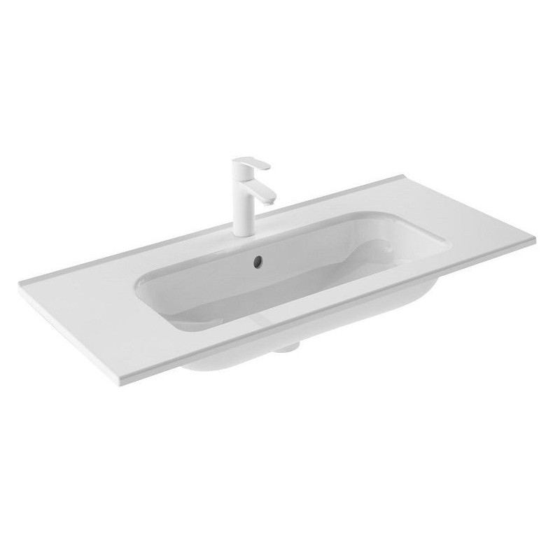 LAVABO 100x46cm BLANCO ( SLIM 123344 ROYO) (SHIBA 00865 FOSSIL) 