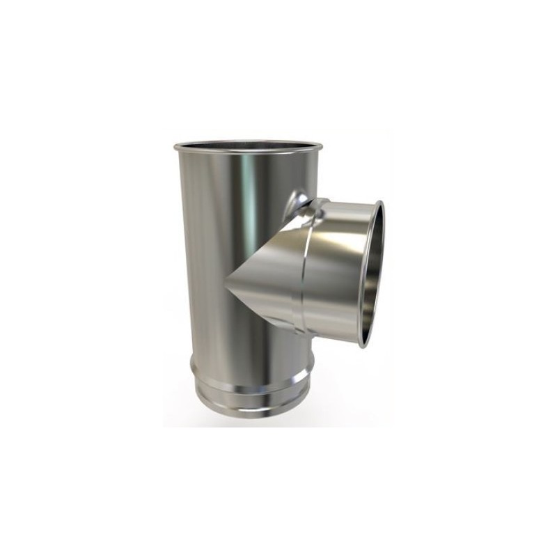 TE 150 90º INOX 316 CON INJERTO HEMBRA BITW15 CONVE 