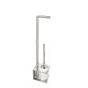 PORTARROLLOS ESCOBILLERO INOX BRILLO PR26 