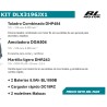 COMBO DLX3196JX1 (Taladro DHP484Z + Radial DGA504Z + Martillo DHR243Z + 2 Bat BL1850B + Cargador DC18RC + 2 MAKPAC) MAKI 